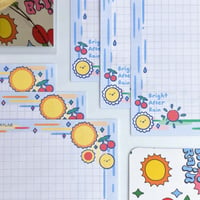 Image 3 of Bright After Rain Memo Sheets