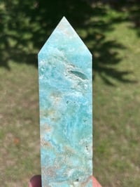 Image 7 of Blue Aragonite Tower #2838