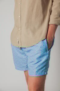 Image 1 of Traje de baño azul de estrellas