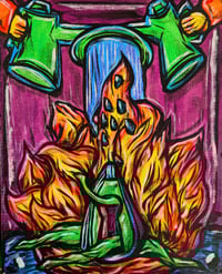 Fire Seed - 16x20 Original Canvas 