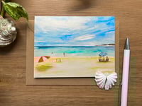 Greeting Card “ Turquoise Bay”