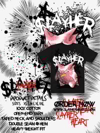 Image 1 of Red Slayher Life Tee (Black) 