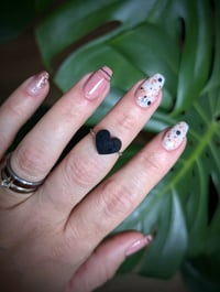 Image 1 of Black Heart Ring