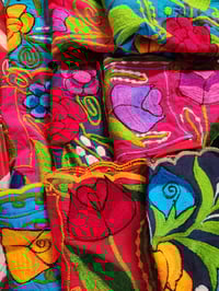 Image 1 of Embroidered Mexican Apron