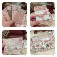 Image 3 of Handmade vintage french lace sewing book kit