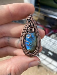 Image 1 of Labradorite Blue Grenn