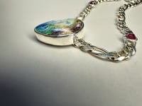 Image 4 of Day Dream Necklace | Australian Boulder Opal & Winza Sapphire 