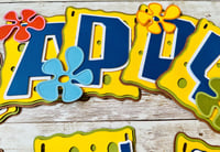 Image 3 of Sponge Birthday Banner