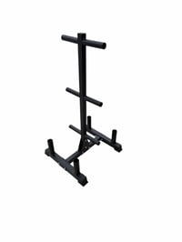 Image 5 of Olympic Bumper Plate Tree with 6 Posts & 4 Bar Holders