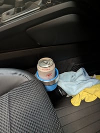 Image 2 of Porsche cupholder 3d stl printable small cup bottle adapter