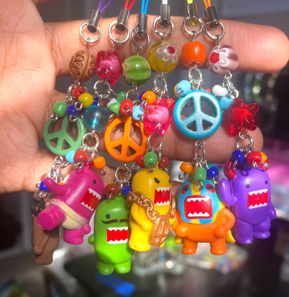 Image of Domo Charms ° ☮︎‧˖°