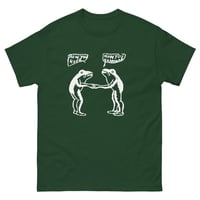 Image 11 of Eugene Teal - Two FROGS Shirt - DARK