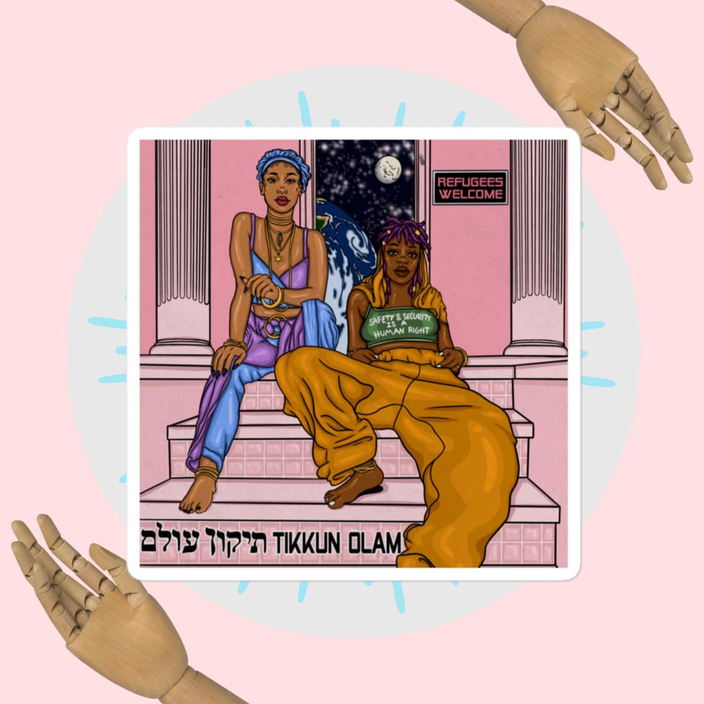 Image of Tikkun Olam Vinyl Sticker