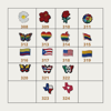 Flowers/Flags