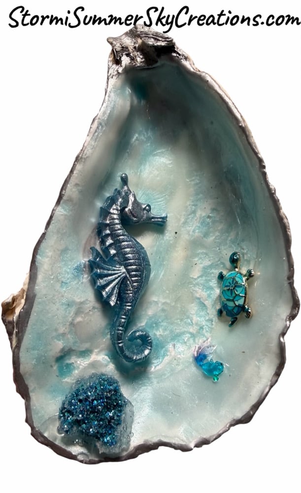 Image of Oyster Shell Ornament/Trinket catch all