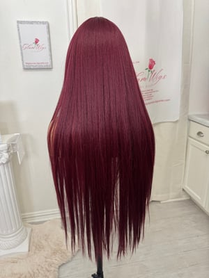 Image of Sangria bangs luxury (custom order) 