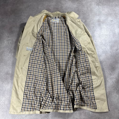 Image of Aquascutum Trench Coat, Size Large