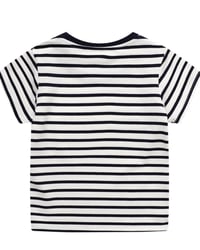 Image 4 of Dinosaur Parade Stripe T-Shirt 