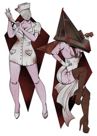 Silent Hill Pinups 