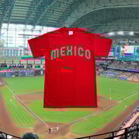 Image 3 of Mexico Red Heavyweight t-shirt