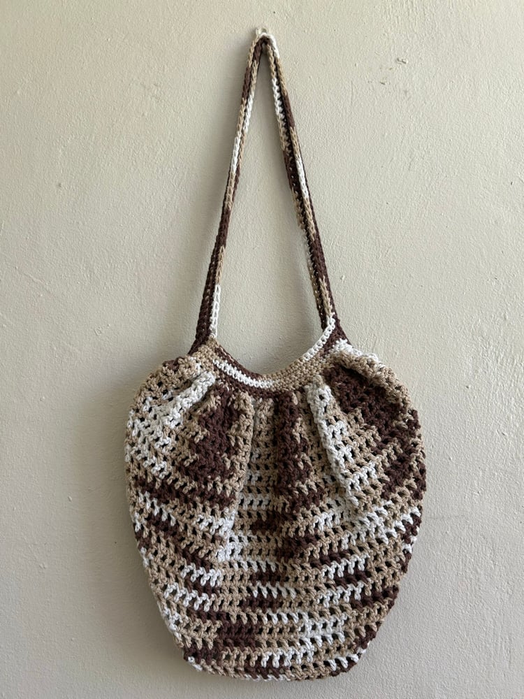 Image of ✧Chocolate Milk Mesh Market Bag