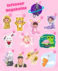 Image 1 of ON SALE leftovers KEYCHAINS 