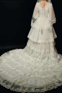 Image 3 of 1970s Tiered Lace