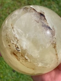 Image 2 of Lemon Quartz Crystal Sphere #224