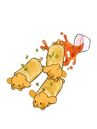 Image 2 of Take Out Trouble Sticker Set