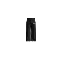 A Hunnid Hustles Nylon Track Pants (Black and White)