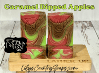 Caramel Dipped Apples Goat Milk Soap