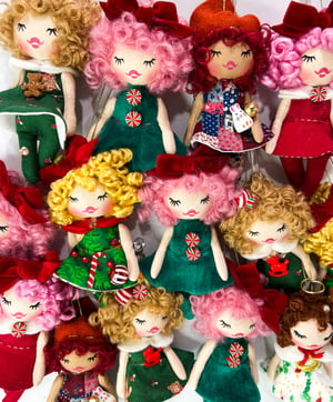 Image of Pinky Gal Holiday Ornament 
