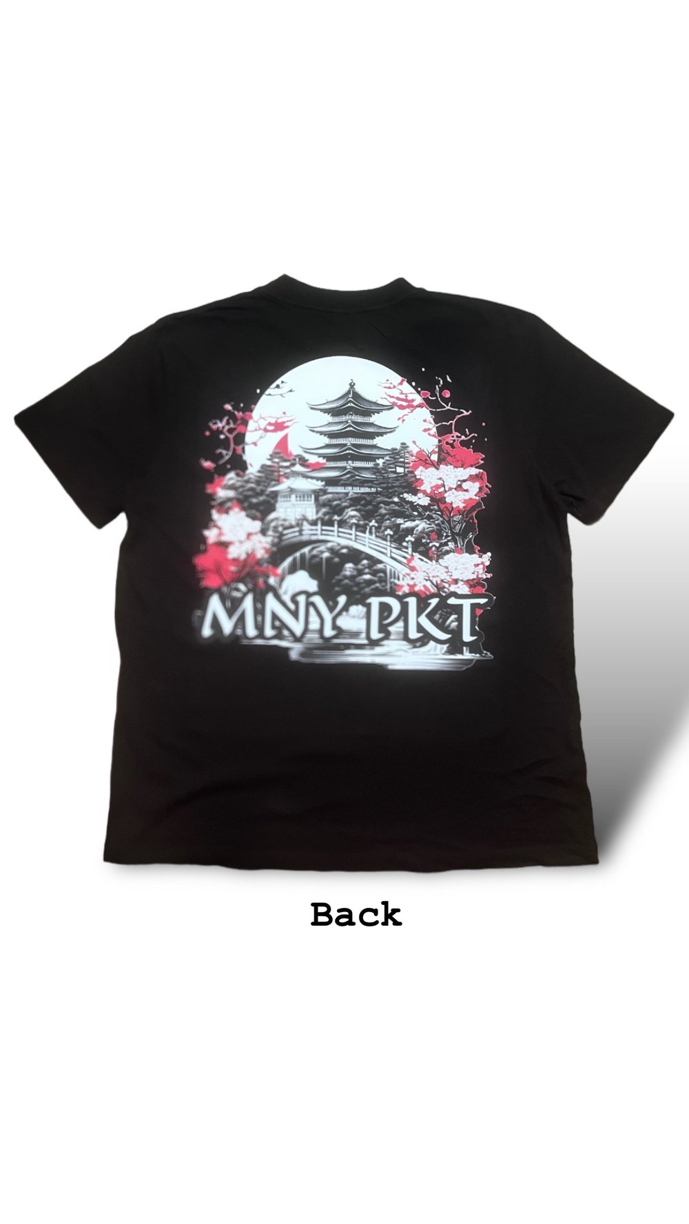 ASIAN PEACE T-SHIRT//BLACK