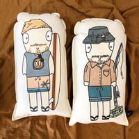Image 4 of Custom work themed mini me cushion