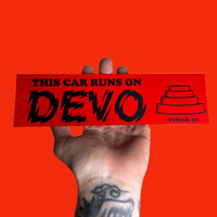 Image 1 of DEVO bumper sticker