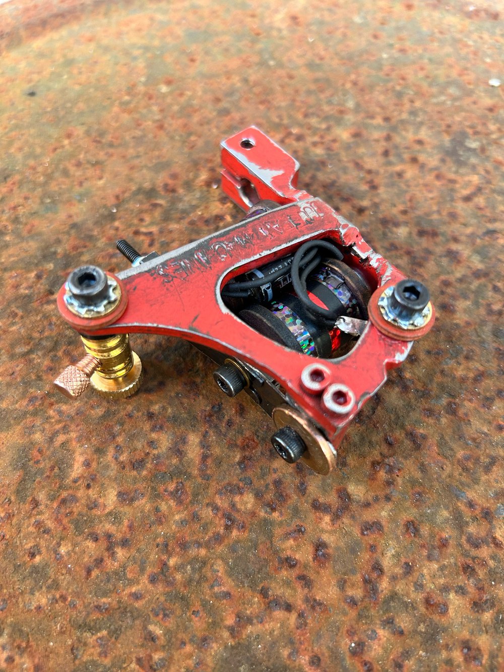 Handmade Jensen -  RED DOT - medium liner (3-11)