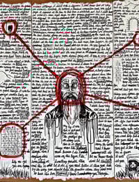 Image 1 of 27x36in. 9 Piece Canvas Panel Set “Cold Case”