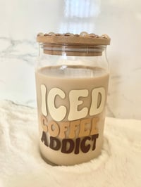 Image 3 of Iced Coffee Addict Glass Can 