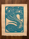 Greek Beasts Block Print Set