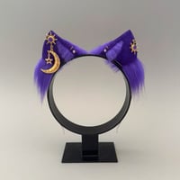Image 1 of Purple Space Cat