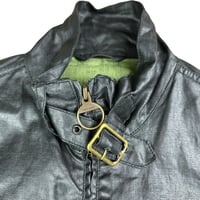 Image 4 of Barbour International Waxed Cotton Jacket (Women’s L)