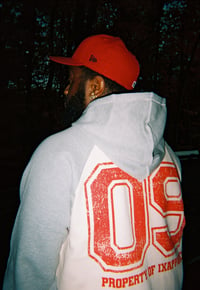 Image 2 of RAGLAN THERMAL HOODIE