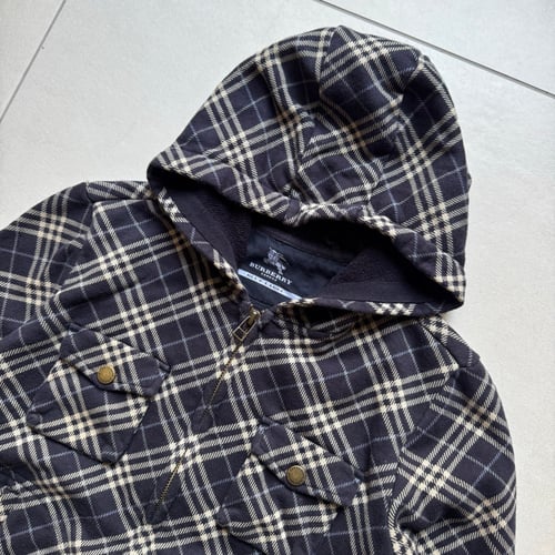 Image of Women’s Blue Label Burberry Zip Up, Size Small