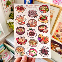 Image 1 of Hearty Soup Sticker Sheet