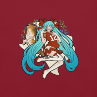 Image 2 of tamu miku tee