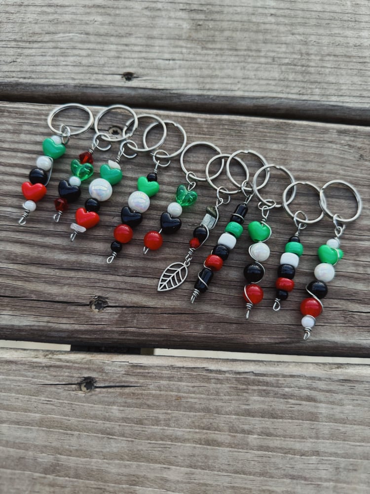 Image of Free Palestine Keychain (Randomly Chosen)