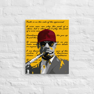 Canvas Print Brother Red