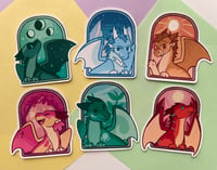 Image 2 of [WoF] Jade Winglet Sticker Series