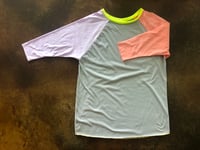Image 1 of XL :: Flo Yellow // Peach // Lavender // Grey 