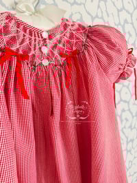 Image 6 of Hand Smocked Silk Ribbon Bishop Collection